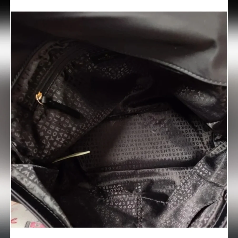 Kate Spade Wilson Road Miri Black Nylon Handbag_4